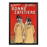 Quadro Bonne Cafetière – Poster Vintage Belle Époque