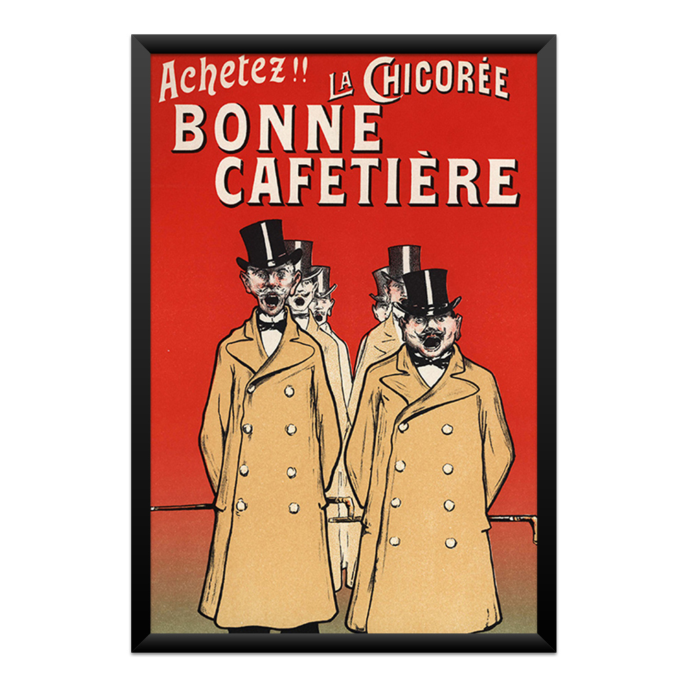 Bonne Cafetiere Quadro Bonne Cafetière – Poster Vintage Belle Époque - Imagem 1
