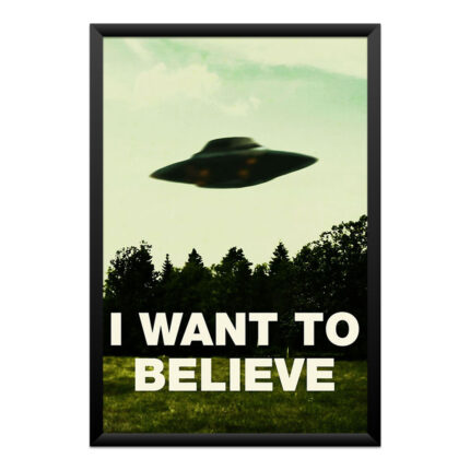 Quadro I Want To Believe – Arquivo X