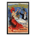 Quadro Taverne Olympia – Poster Vintage Belle Époque