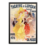 Quadro Théâtre de l’Opéra – Poster Vintage Belle Époque
